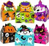 KiDEPOCH 24 Pcs Halloween Cardboard Boxes - Funny Gift