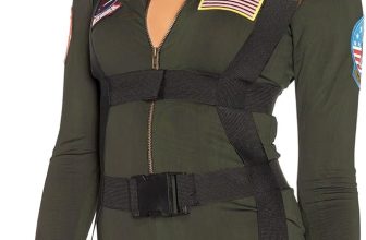 Leg Avenue Women's Top Gun Spandex Romper Costume