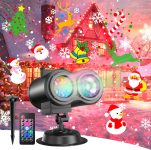 4-Large Pattern Halloween Christmas Projector Lights