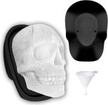 Extra Large 3D Skull Ice Cube Mold Silicone Ice Molds