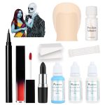 Mysense Skeleton Boy and Ragdoll Girl Makeup Kit for