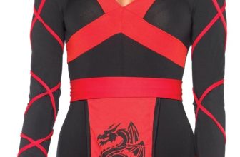 Leg Avenue Women's 3 Pc Dragon Ninja Costume with