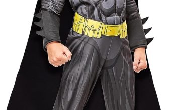 Rubie's Costume Boys DC Comics Deluxe Batman Costume