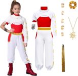 Zombies Costume for Girls, Halloween Cosplay Outfit