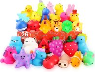Squishies, 26 Pack Mochi Squishy Toys - Kawaii Cat