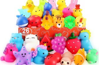 Squishies, 26 Pack Mochi Squishy Toys - Kawaii Cat