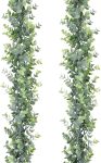 DearHouse Faux Eucalyptus Garland Plant, 2 Pack