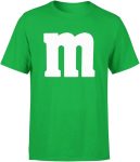 Letter M Halloween Costumes T-Shirt | Funny Cool