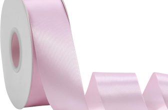 Pink Ribbon 1-1/2 Inch x 50 Yards – Double Faced Satin