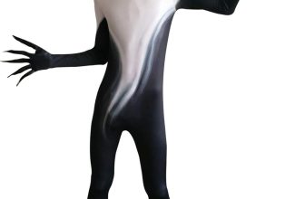 Spooktacular Creations Scary Shadow Costume, Deluxe