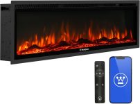 Westinghouse 50 Inch Electric Fireplace Heater,
