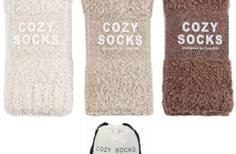 Cozy Socks for Women Gifts: 3 Pairs Luxe Cloud Fuzzy