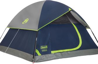 Coleman Sundome Camping Tent with Rainfly, 2/3/4/6