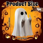 Halloween Ghost Figurine Cute Statue Ghost Decor Spooky