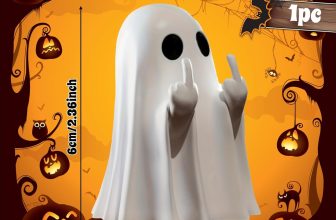 Halloween Ghost Figurine Cute Statue Ghost Decor Spooky