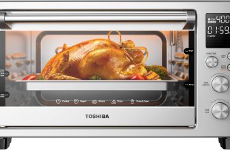 TOSHIBA ChefFry Air Fryer Toaster Oven Combo, 26.4 QT