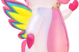 KOOY Unicorn Costume, Inflatable Unicorn Costume Adult,