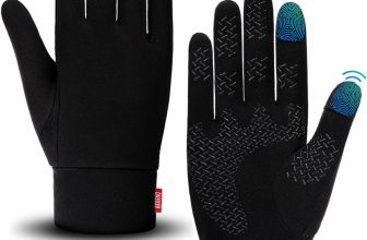 Aegend Lightweight Winter Gloves for Men Women, Warm