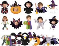 gisgfim 80Pcs Halloween Cutouts Boo Ghost Decorations