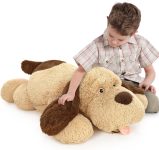 MorisMos 40 Inch Giant Dog Stuffed Animals, Fluffy