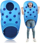 Blue Halloween Garden Beach Shoe Costume 47 x 29 inch