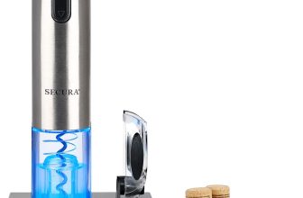 Secura Electric Wine Opener, Automatic Electric Wine