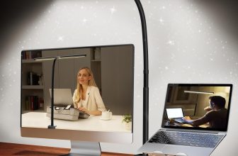 LED Desk Lamp for Office Home, Eye-Caring Desk Light