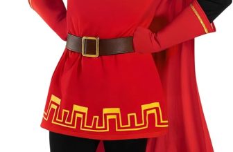 Morph Red Fairytale Lord Costume Men, Funny Halloween