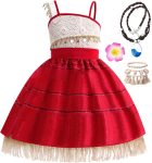 Princess Costume for Girls,Princess Dress for Kids with