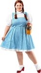 Rubies The Wizard of Oz: Dorothy Costume for Adults,