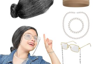 Old Lady Costume for Women, 100 Days of School Costume