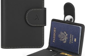 ALLIVE Passport Holder for Travel, Genuine Leather