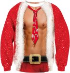 RAISEVERN Ugly Christmas Sweatshirts for Men Women