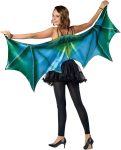 Seasons Halloween Women Dragon Cape Wings,Green or