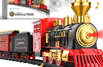 Hot Bee Train Set - Train Toys for Boys with Smokes,