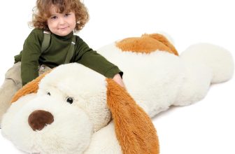 MorisMos Giant Dog Stuffed Animals, 31inch Large Dog