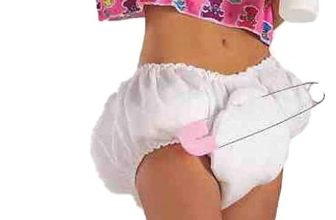 Rubies Pink Baby Doll Costume for Adults, Women's