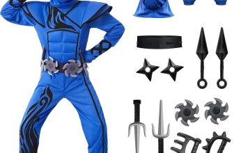 Spooktacular Creations Kids Halloween Ninja Costume,
