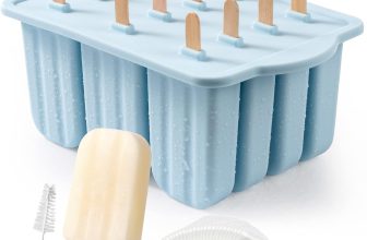 Popsicles Molds, MEETRUE 12 Pieces Silicone Popsicle