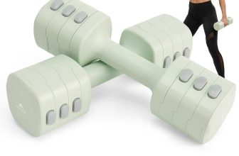 Abahub Dumbbell Set for Home Gym, 4 in 1 Adjustable