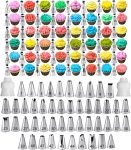 Cake Decorating Tips and Icing Piping Tips Coupler With