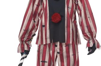 California Costumes Mens Nightmare Clown Adult Sized