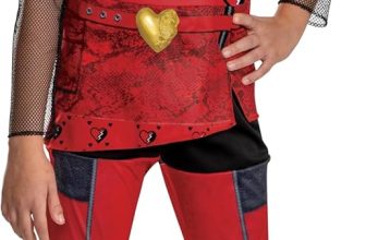 Descendants Red Costume for Kids, Official Disney