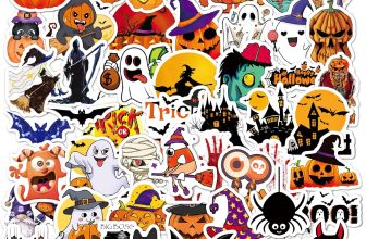 Non-Repeating Halloween Stickers, Halloween Party