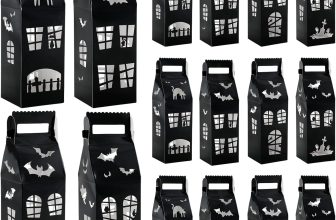 CHUNNIN 12Pcs Halloween Haunted House Gift Boxes for