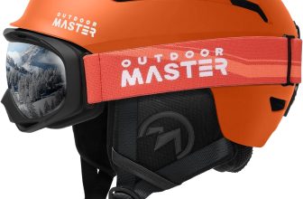 OutdoorMaster Ski Helmet Set,Snowboard Helmet with