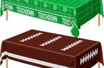 QZYL Football Party Decorations 2026, Disposable