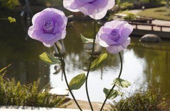 Giant Roses Artificial Flowers for Decoration with