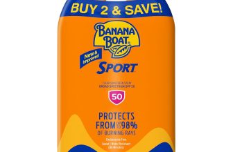 Banana Boat Sport Ultra SPF 50 Sunscreen Spray | Banana