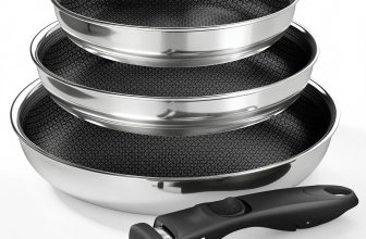 Kitchen Academy Detachable Handle Skillet Set, 3-Piece